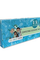 Eco Green Living Composteerbare Hersluitbare Bewaarzakjes 0,5 liter - 15 stuks