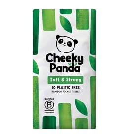 The Cheeky Panda The Cheeky Panda - Bamboo Tissues/zakdoekjes plasticvrij - 4 pakketjes (24 stuks)