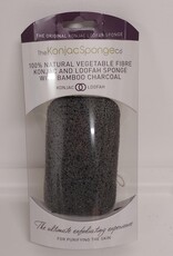 The Konjac Sponge Company Konjac LOOFAH MEDLEY BODY SPONGE WITH BAMBOO CHARCOAL