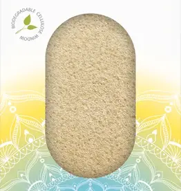 The Konjac Sponge Company The Mandala Yellow Clay Body Sponge