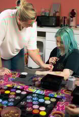 Roos met Witte Stippen Workshop 8 juli  - Kindergrime voor beginners