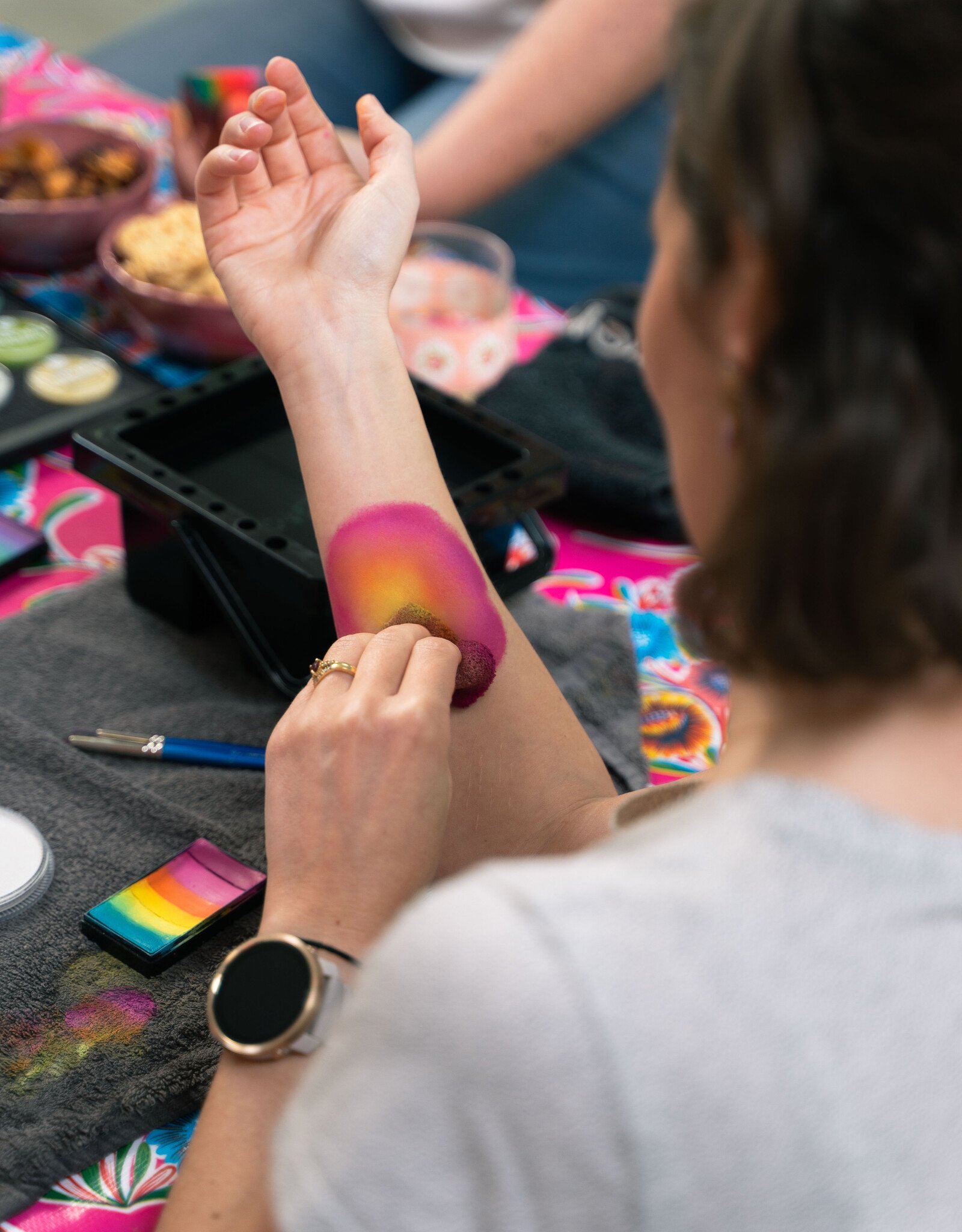 Roos met Witte Stippen Workshop 8 juli  - Kindergrime voor beginners