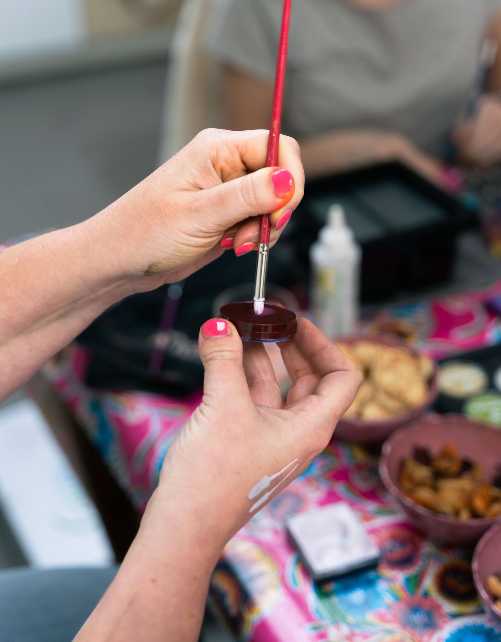 Roos met Witte Stippen Workshop 8 juli  - Kindergrime voor beginners