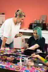 Roos met Witte Stippen Workshop 8 juli  - Kindergrime voor beginners