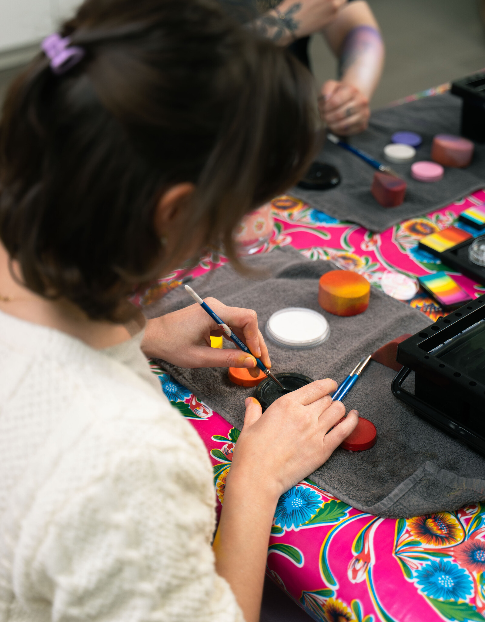 Roos met Witte Stippen Workshop 5 juni - Kindergrime voor beginners