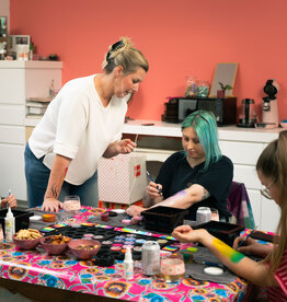 Roos met Witte Stippen Workshop 5 juni - Kindergrime voor beginners