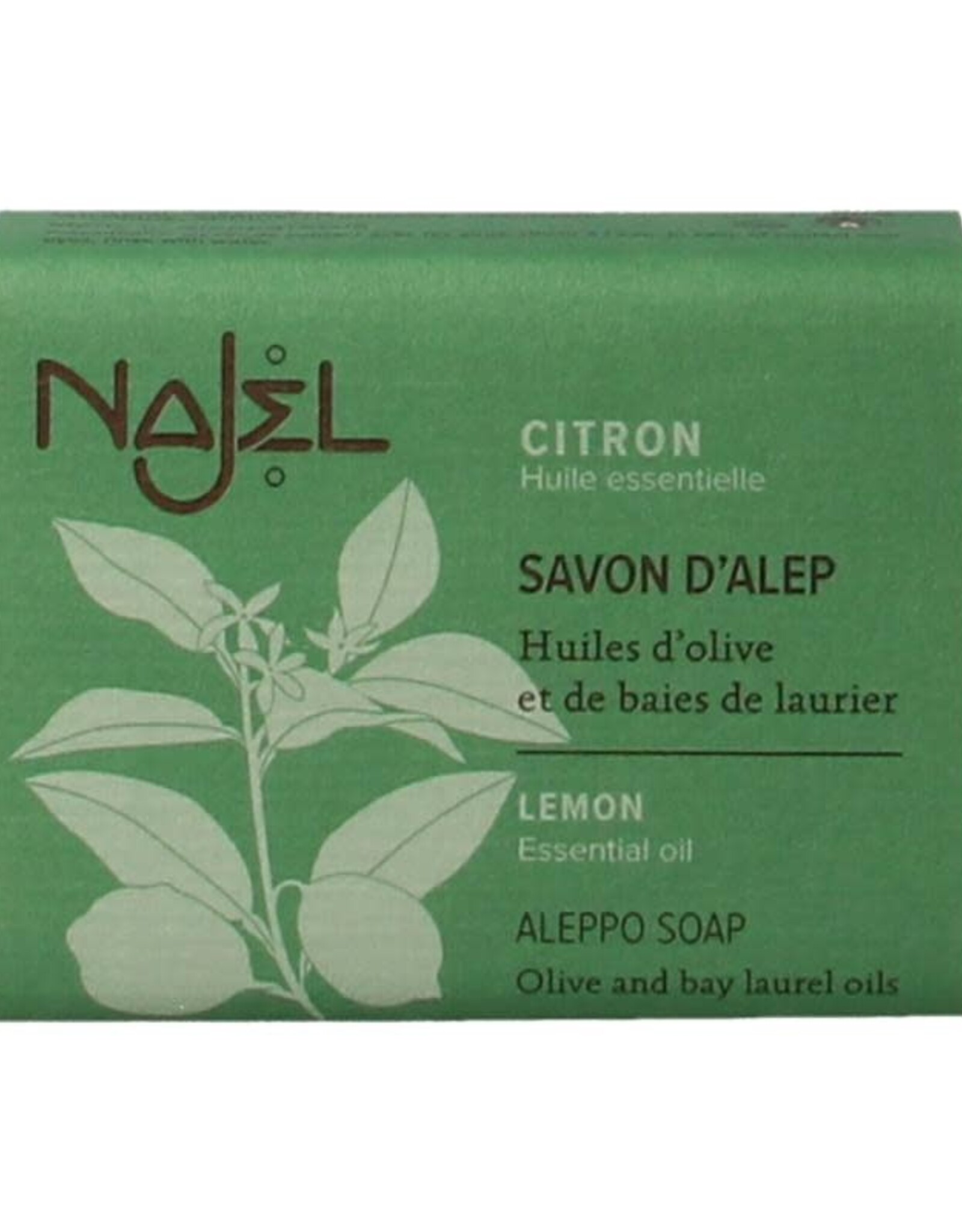 Najel Aleppo zeep olijf citroen limoen 100 g