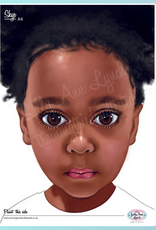 Sally-Ann  Lynch Sally-Ann Lynch - Skye Digital Practice Face Painting Board - A4