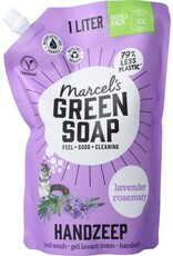 Marcel's Green Soap Marcel's GR Soap Handzeep lavendel & rosemarijn navulling - 1000ml