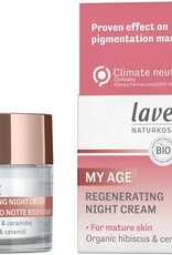 Lavera My age nachtcrème voor de rijpere huid 50ml