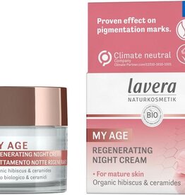 Lavera My age nachtcrème voor de rijpere huid 50ml