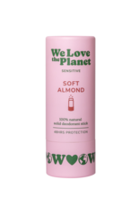 We love the planet Deodorant stick 40 g - zachte amandel (gevoelig)