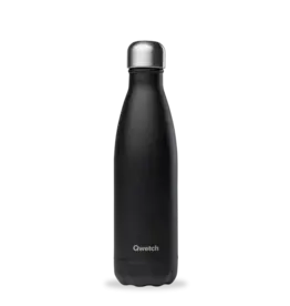 Qwetch Roestvrijstalen Thermosfles - Zwart