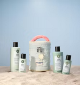 Maria Nila BEAUTY BAG SOFT - koop: shampoo 350ml  + conditioner 300ml, extra: shampoo 100ml + conditioner 100ml