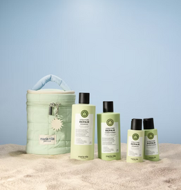 Maria Nila BEAUTY BAG STRUCTURE REPAIR - koop: shampoo 350ml  + conditioner 300ml, extra: shampoo 100ml + conditioner 100ml