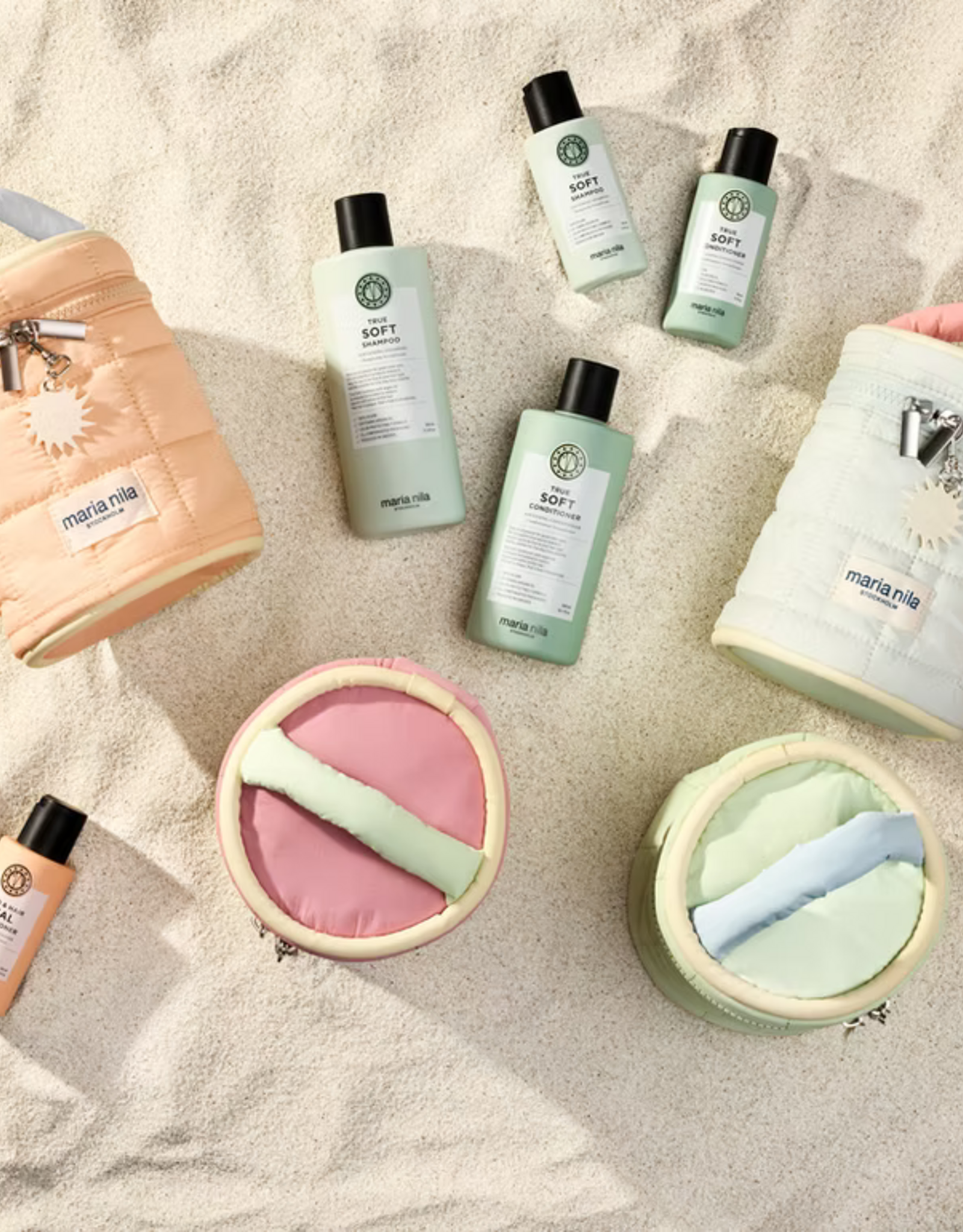 Maria Nila BEAUTY BAG STRUCTURE REPAIR - koop: shampoo 350ml  + conditioner 300ml, extra: shampoo 100ml + conditioner 100ml