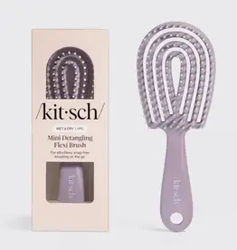 Kitsch Mini Soft Violet Detangling Flexi Brush