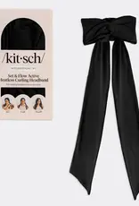 Kitsch Set & Flow Heatless Curling Headband - Black