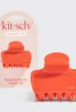 Kitsch Recycled Plastic Medium Cloud Clip - Cherry