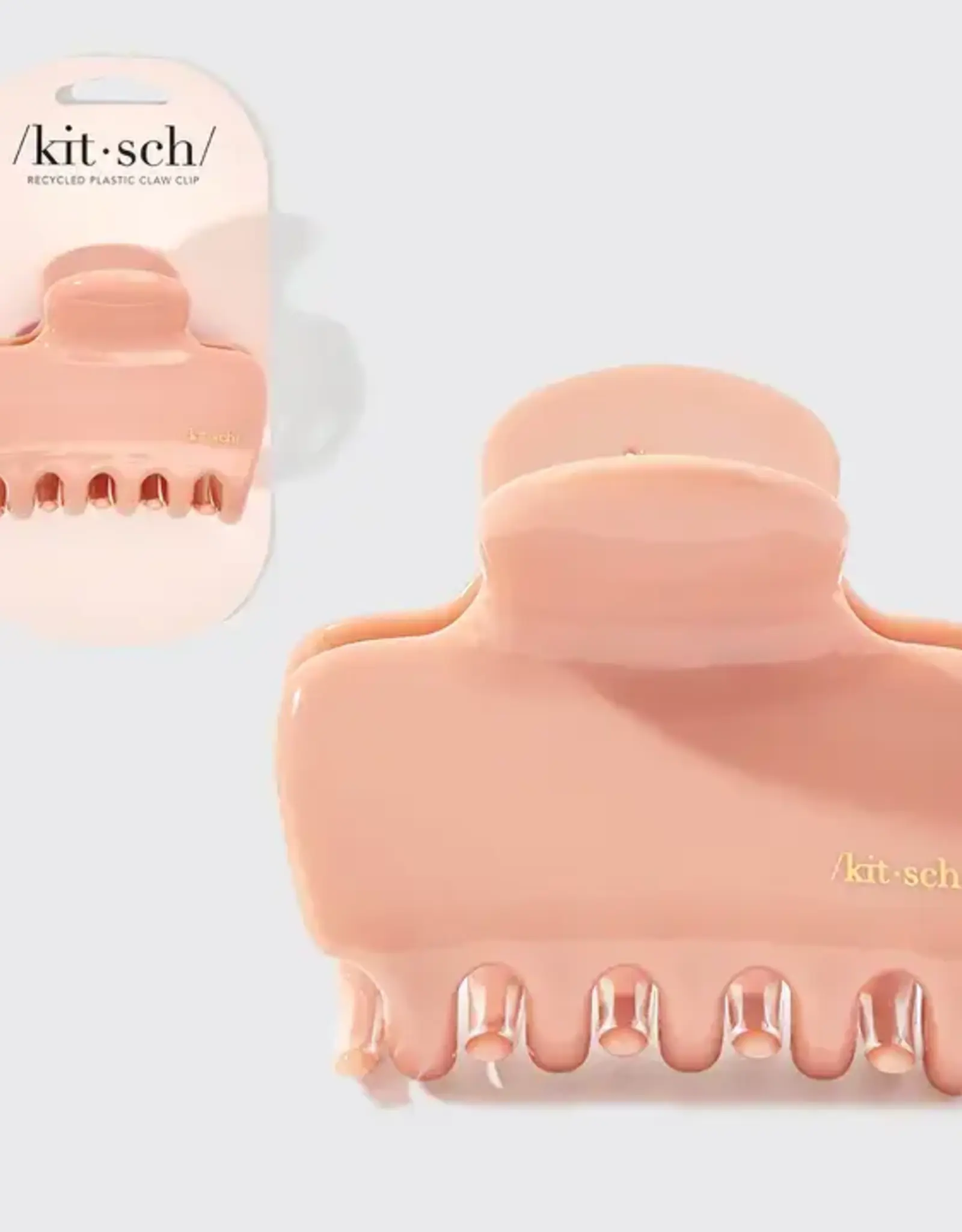 Kitsch Recycled Plastic Puffy Cloud Clip 1pc - Rosewood