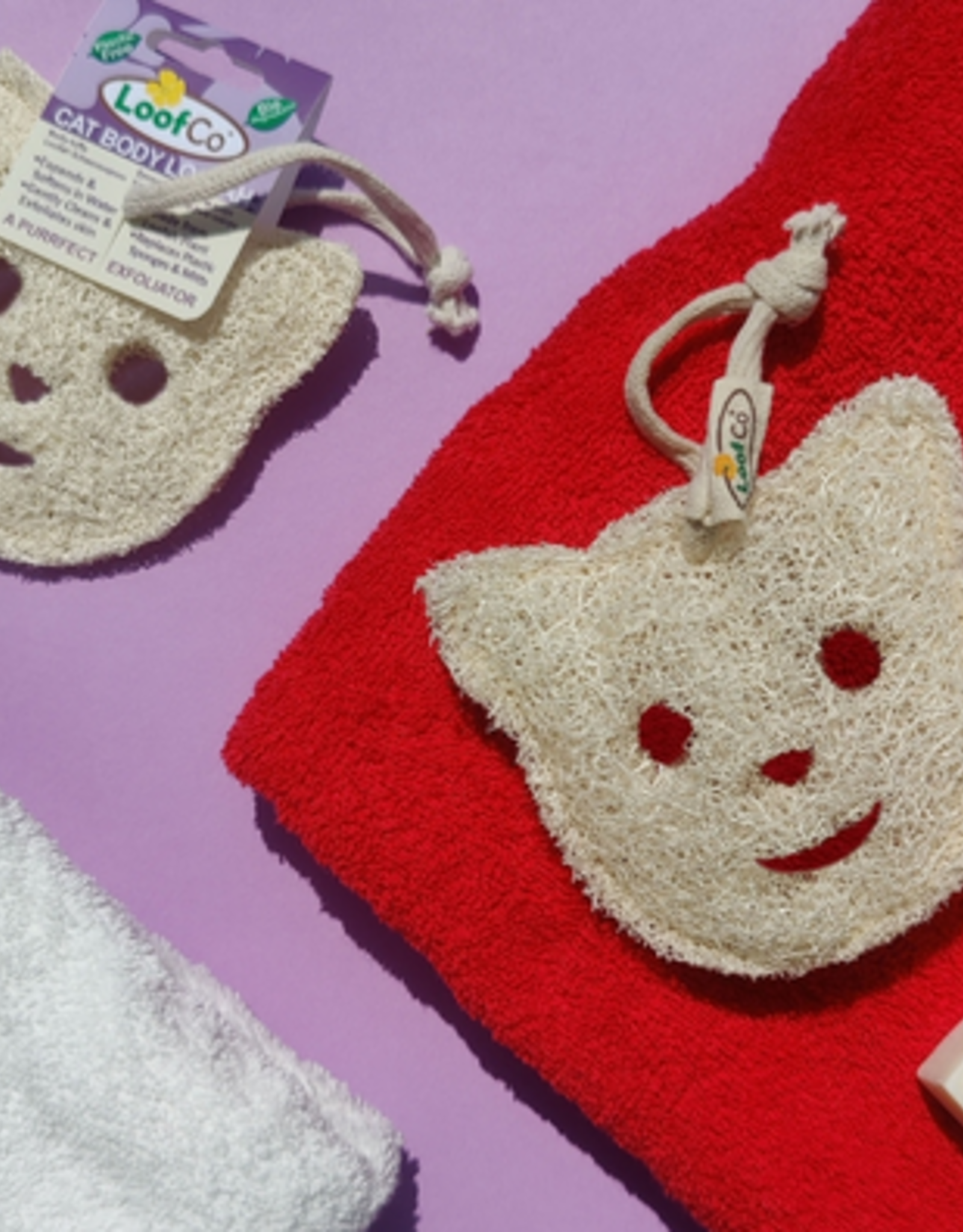 LoofCo Douche- en Badspons Loofah - Kat