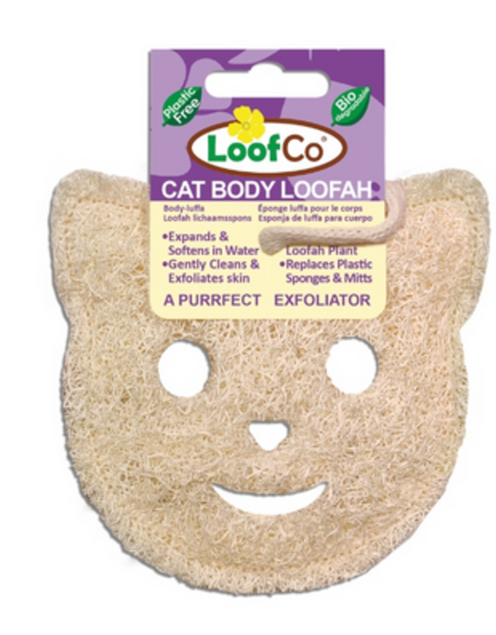 LoofCo Douche- en Badspons Loofah - Kat