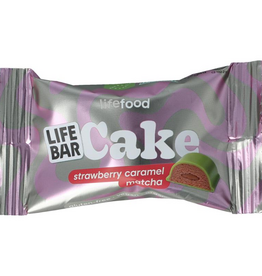 lifefood Cake strawberry caramel matcha 35g