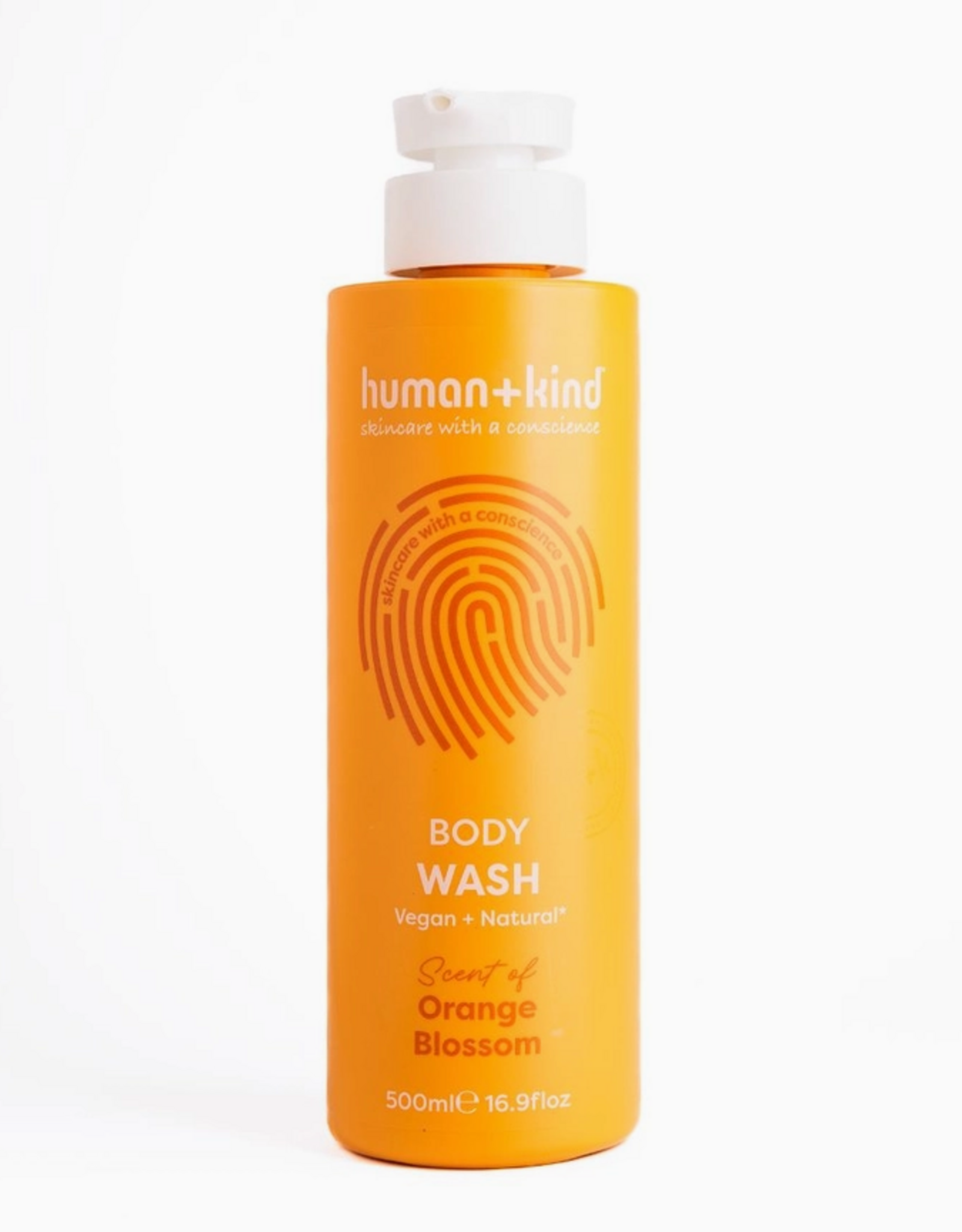 human+kind Body Wash Orange Blossom - 500ml
