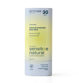 Attitude Sunly gezichtszonnebrandstick SPF30 gevoelige huid 20g