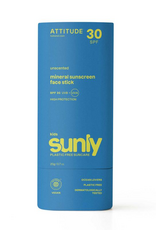 Attitude Sunly gezichtszonnebrandstick kids SPF30 20g