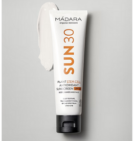 Madara organic skincare SUN PROTECTION SPF30 Plant Stem Cell Antioxidant Body Sunscreen - 100ml