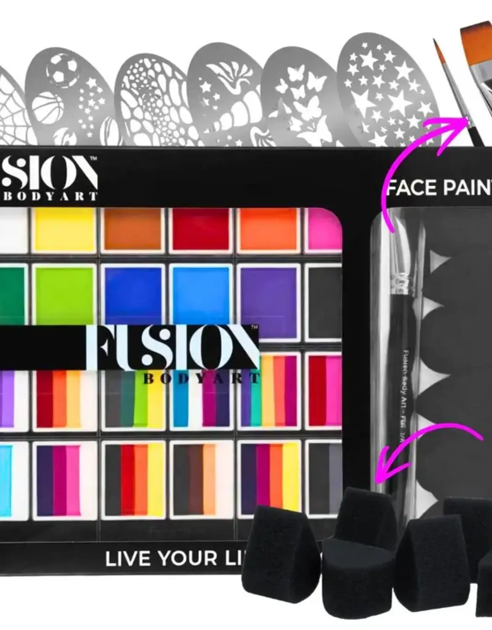 Fusion Pro Face Paint Kit - 240g