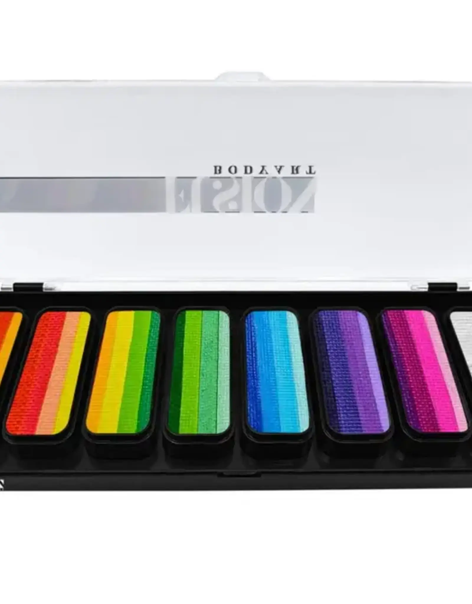 Fusion Fusion Thin Strokes | Rainbow Rush Face Paint Palette - 112g