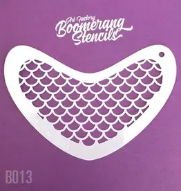 Art Factory Boomerang Face Paint Stencil by Art Factory | schubben - B013