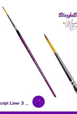 BlazinBrush Blazin Face Painting Brush by Marcela Bustamante | Script Liner #3