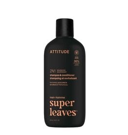 Attitude Attitude Men Shampoo+Conditioner Nourishing Patchouli - 415ml