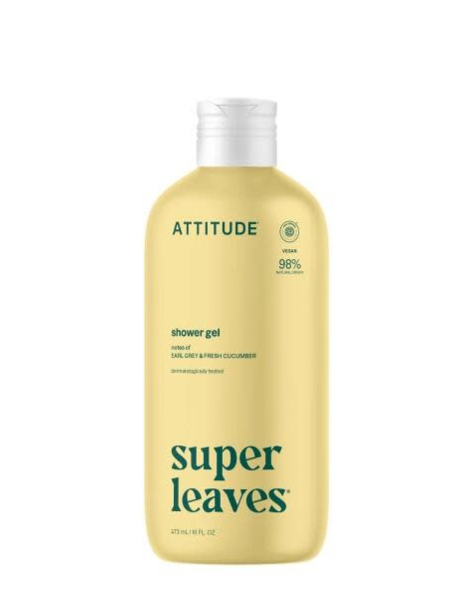 Attitude Attitude Shower Gel Refreshing Earl Grey & Cucumber - 473ml