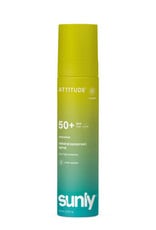 Attitude SUNLY Sunscreen spray SPF50 unscented - 75ml