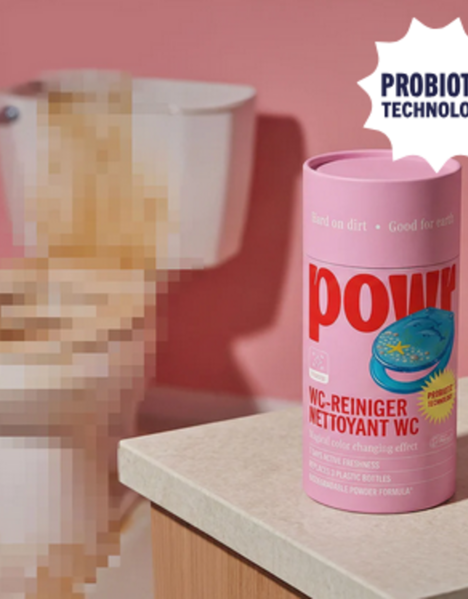 Powr WC-reiniger Poedervorm | 42 poetsbeurten -  170g