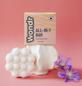Wondr All-in-1 Bar XL HAAR & LICHAAM | Blossom bliss 110g
