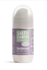 Salt of the Earth Clary sage & Mint Refillable Roll-On Deodorant COSMOS Natural 75ml