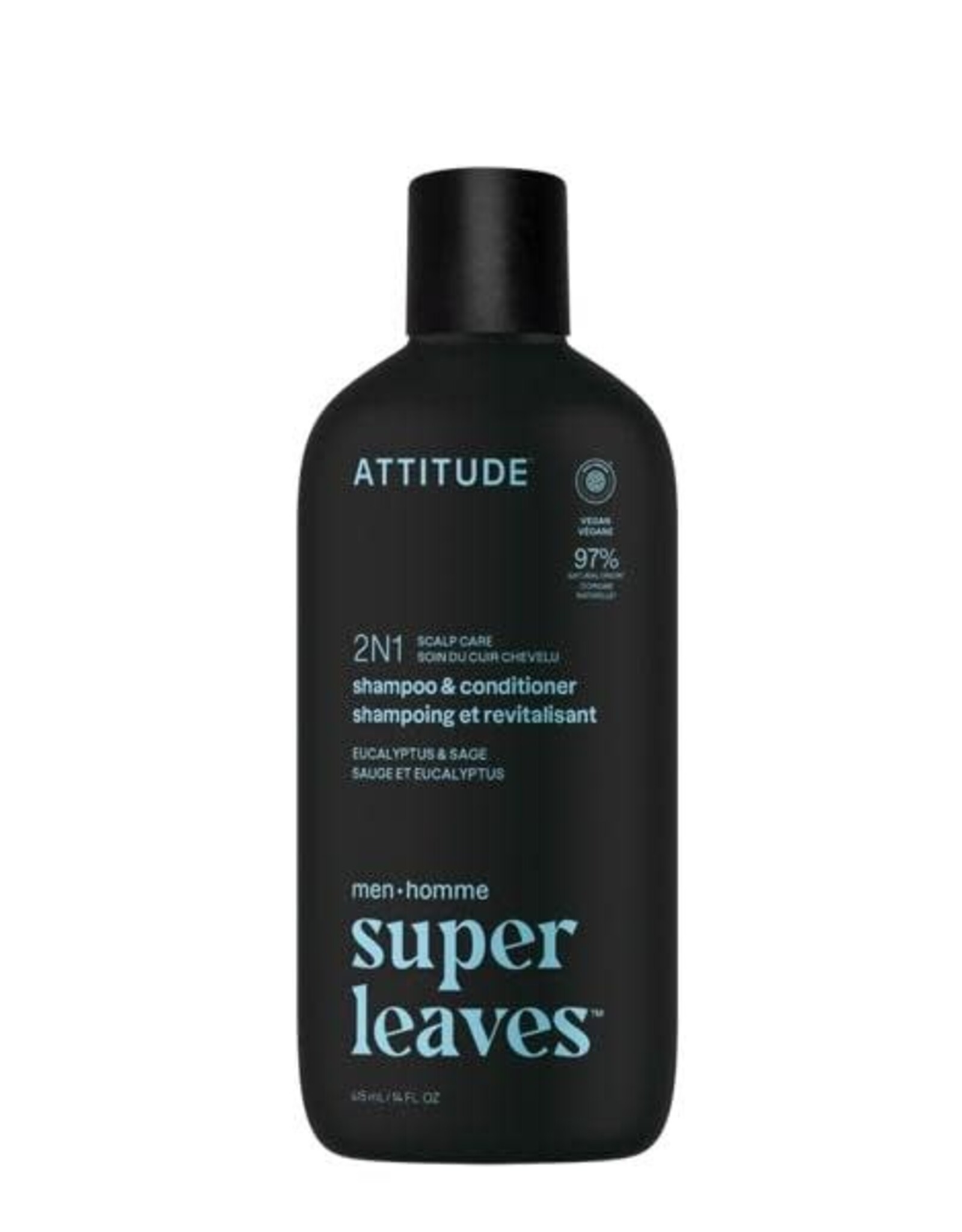 Attitude Attitude Men Shampoo+Conditioner Scalp care Eucalyptus