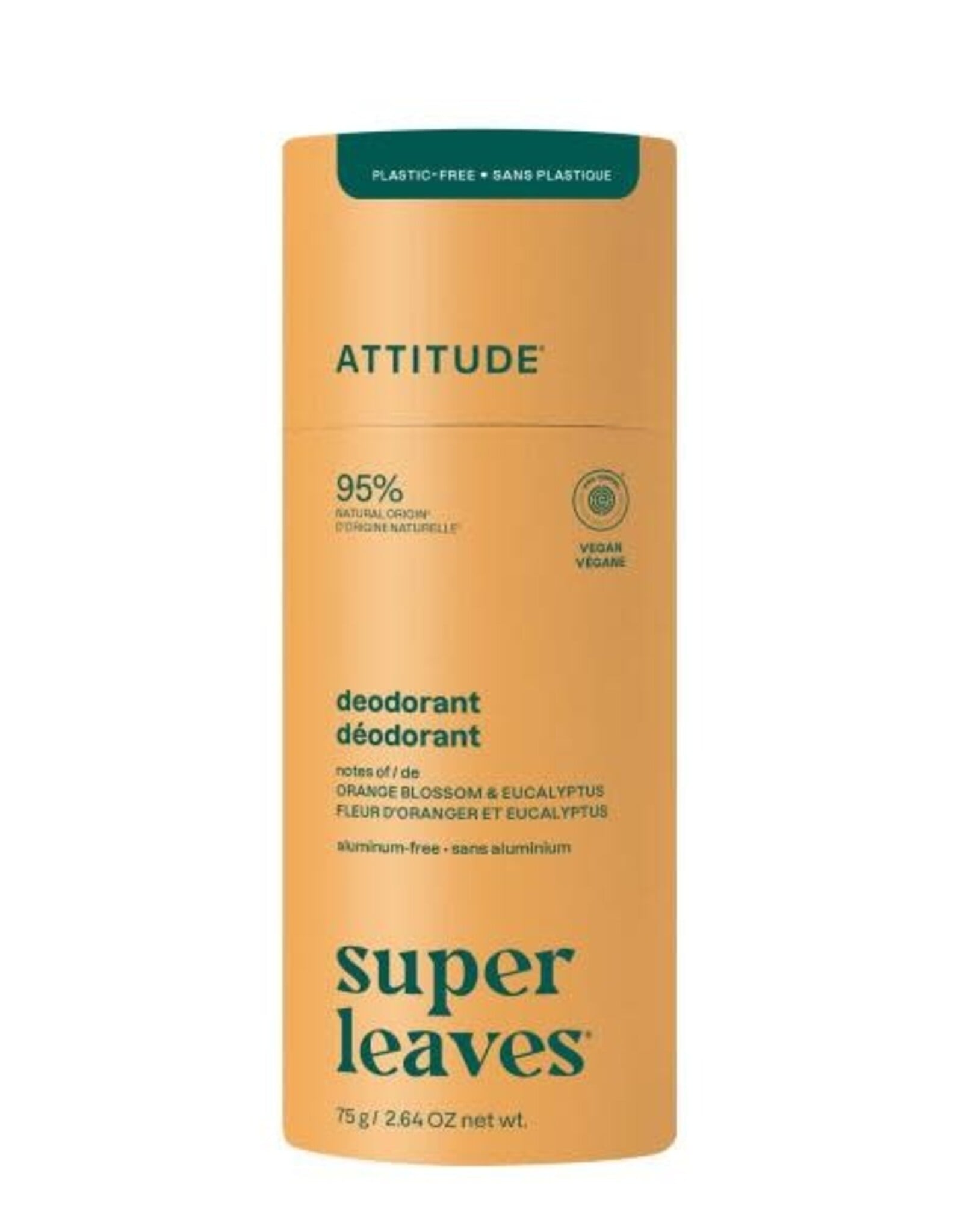 Attitude Attitude Deodorant Orange Blossom & Eucalyptus 75g