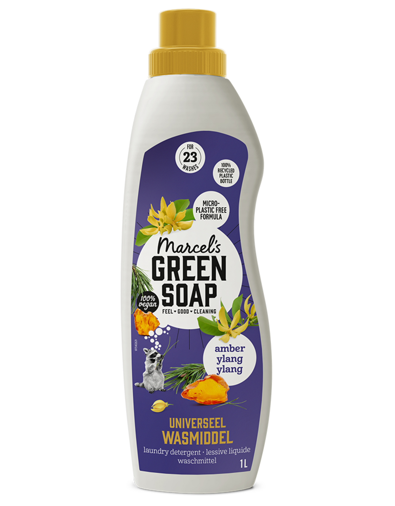Marcel's Green Soap Premium Wasmiddel Amber & Ylang Ylang