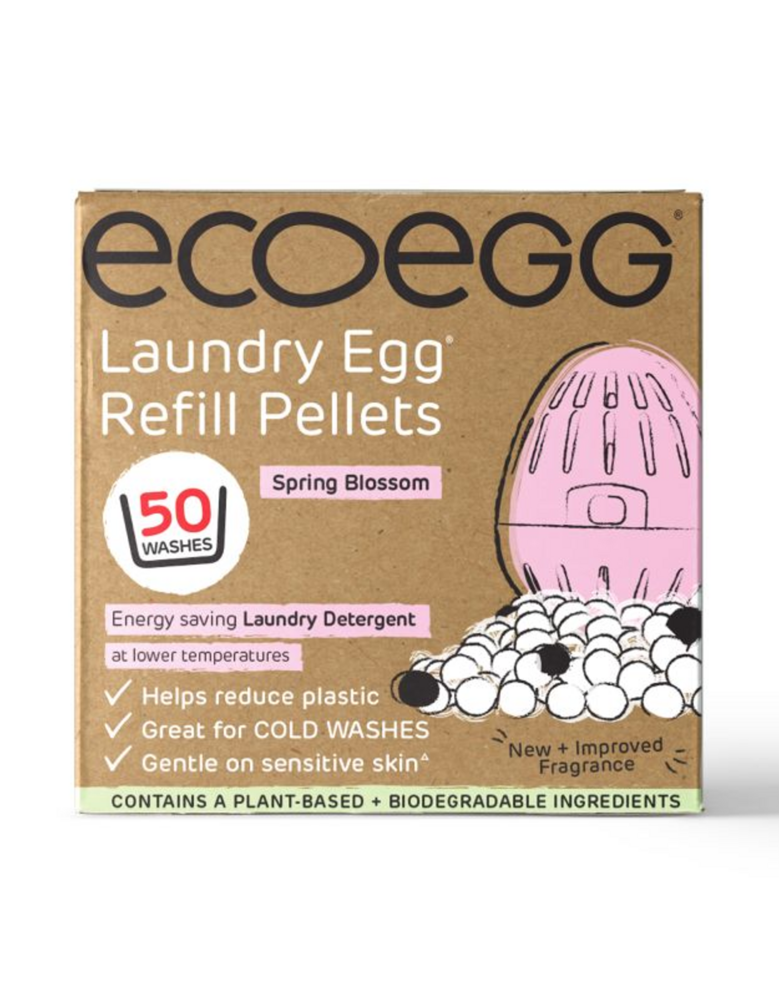 Ecoegg Laundry egg refill - 50 - spring blossom