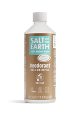 Salt of the Earth Ginger + Jasmine Roll-On Refill Deodorant 525ml