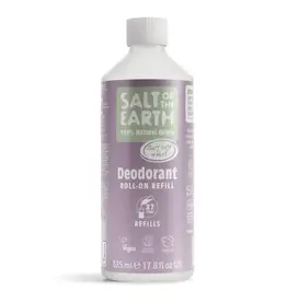 Salt of the Earth Clary sage & Mint Roll-On Refill Deodorant 525ml