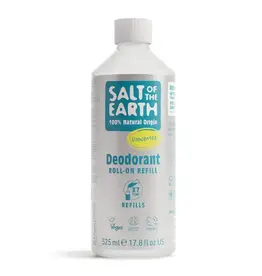 Salt of the Earth Unscented Roll-On Refill Deodorant 525ml