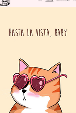 Maanblik Postkaart hasta la vista, baby