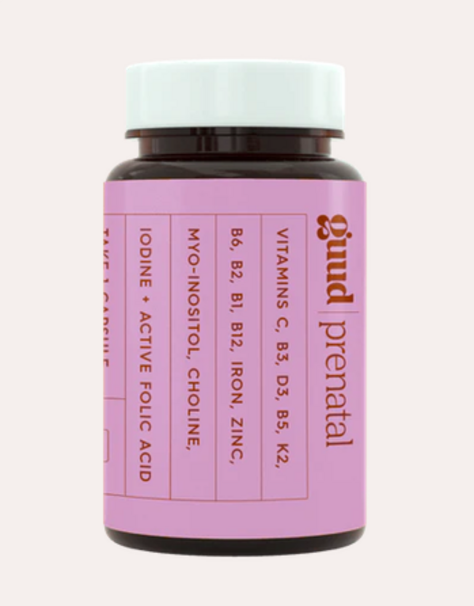 Guud Prenatal - Multivitamine met foliumzuur & choline bij kinderwens & zwangerschap - 30 capsules